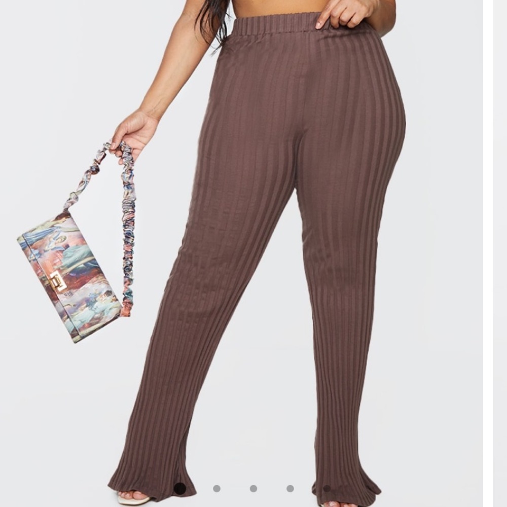 COPY - Plus Knit Flare Pants